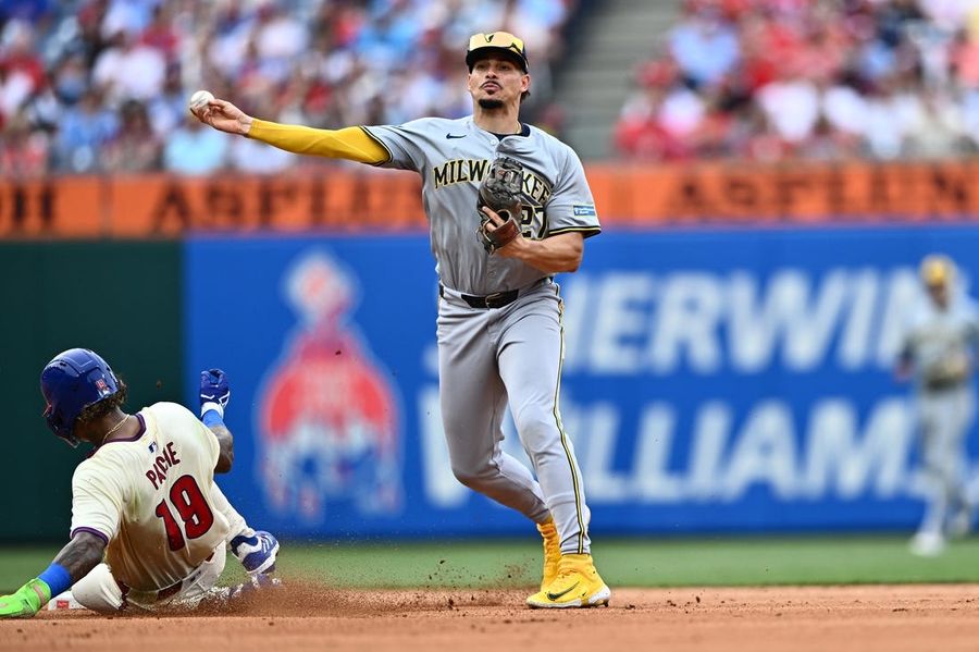 MLB: Milwaukee Brewers at Philadelphia Phillies