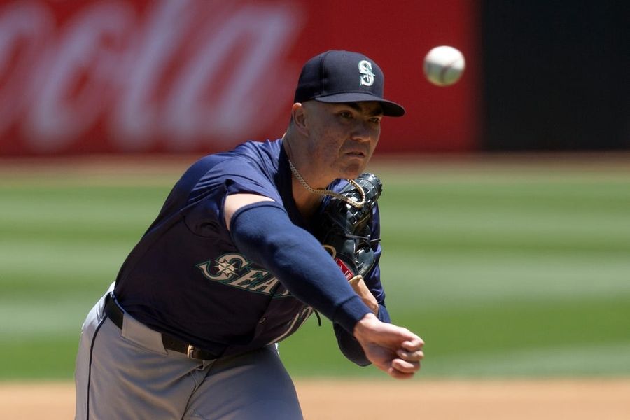 MLB: Seattle Mariners at Oakland Athletics