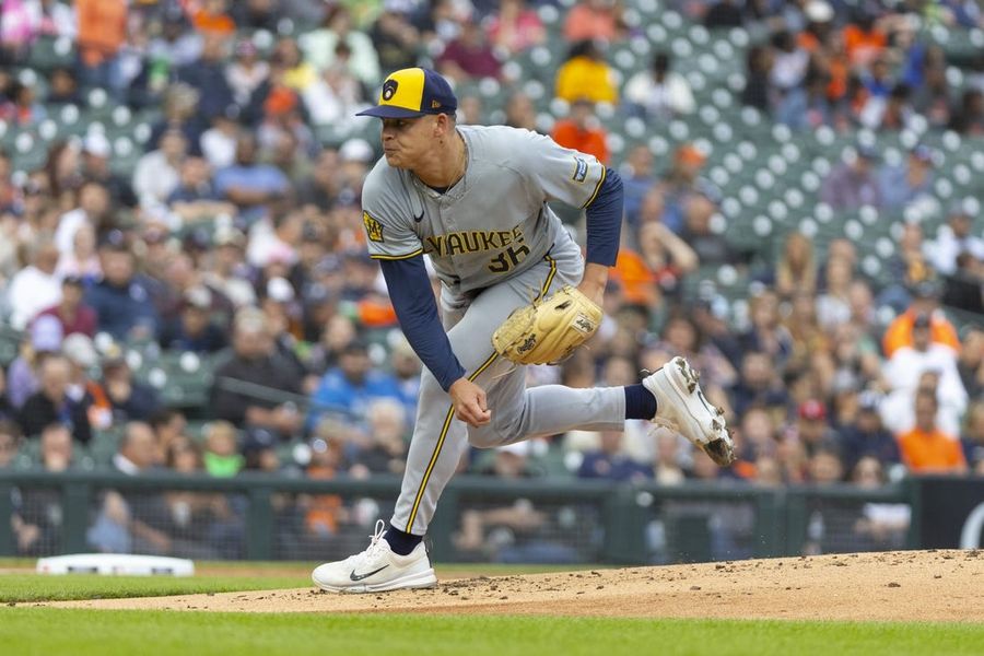 MLB: Milwaukee Brewers at Detroit Tigers