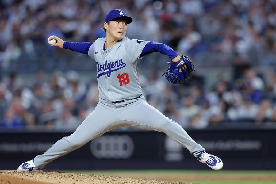 MLB: Los Angeles Dodgers at New York Yankees