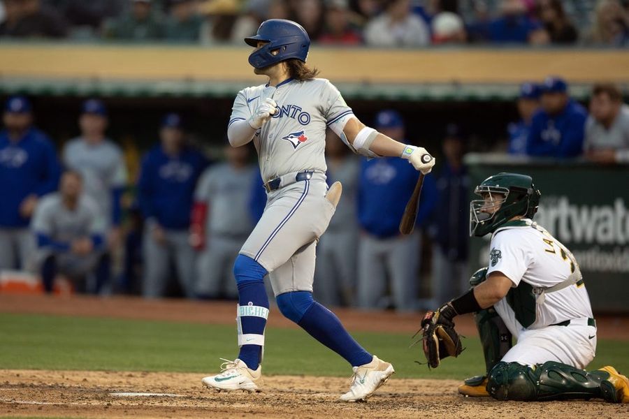 MLB: Toronto Blue Jays at Oakland Athletics