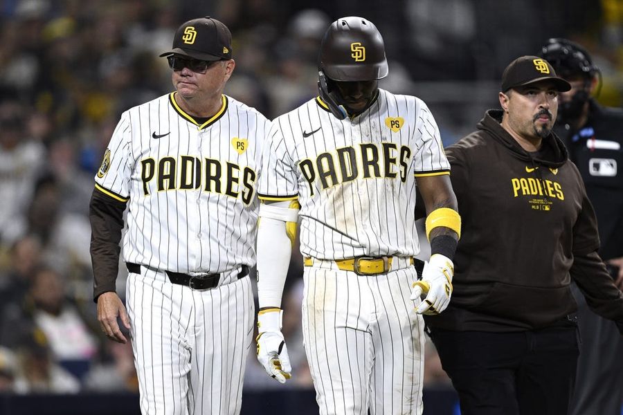 Padres OF Jurickson Profar (knee) held out vs. Athletics