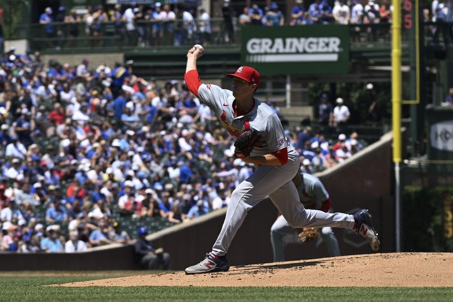 MLB: St. Louis Cardinals at Chicago Cubs