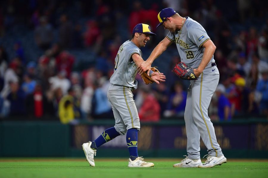 MLB: Milwaukee Brewers at Los Angeles Angels
