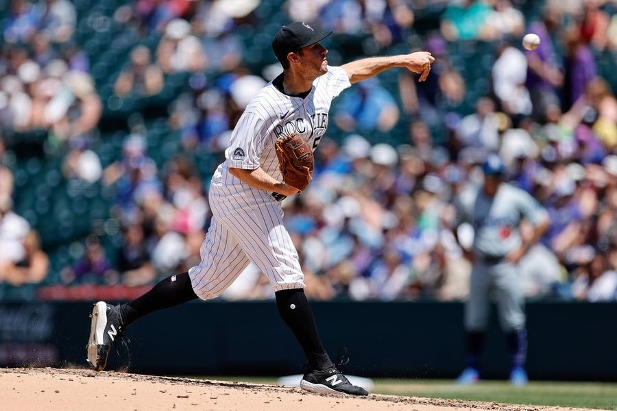 MLB: Los Angeles Dodgers at Colorado Rockies