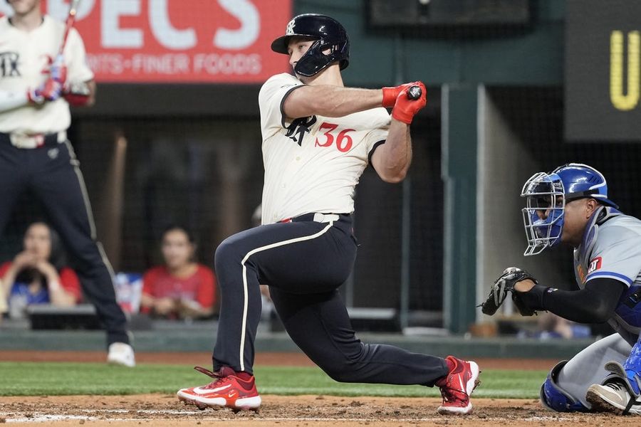 MLB: Kansas City Royals at Texas Rangers