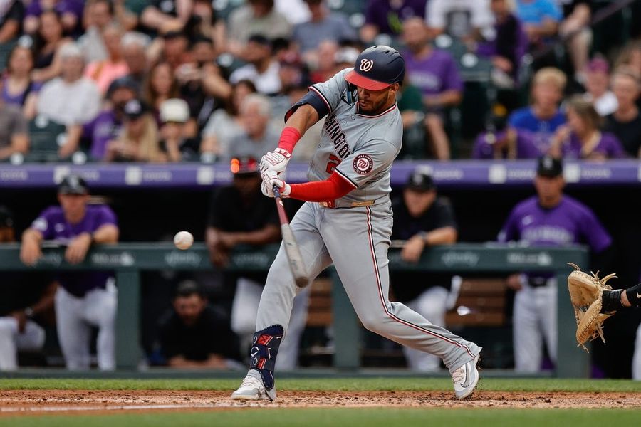 MLB: Washington Nationals at Colorado Rockies
