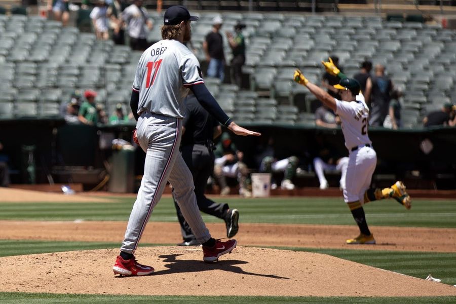 MLB: Minnesota Twins at Oakland Athletics
