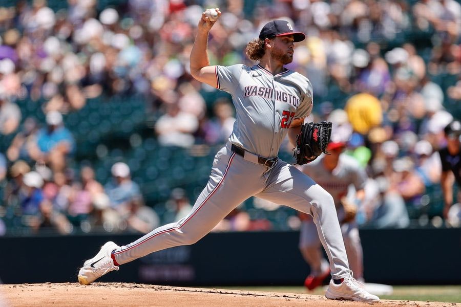 MLB: Washington Nationals at Colorado Rockies