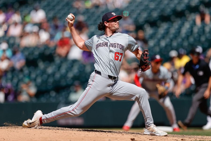 MLB: Washington Nationals at Colorado Rockies
