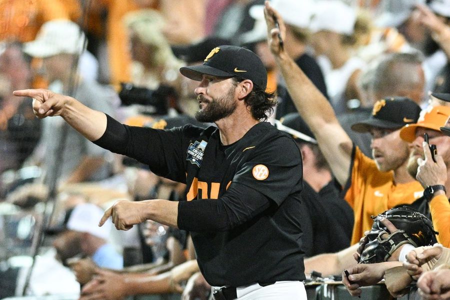NCAA Baseball: College World Series-Tennessee v Texas A&M