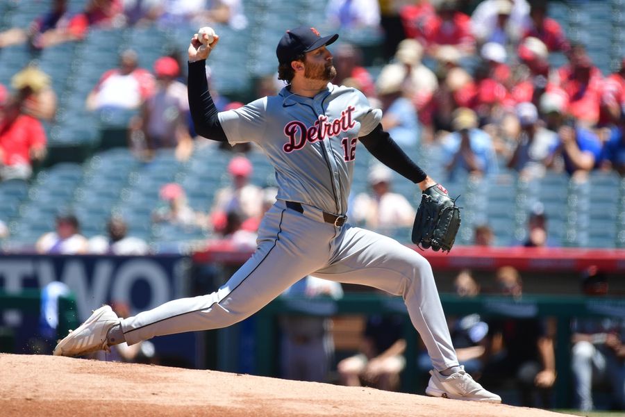 MLB: Detroit Tigers at Los Angeles Angels