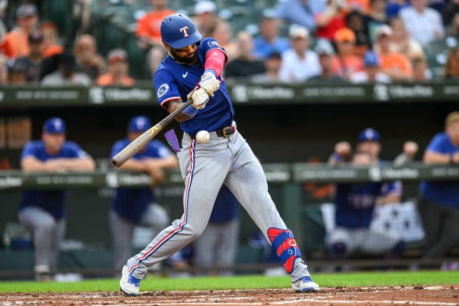 MLB: Texas Rangers at Baltimore Orioles