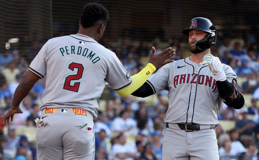 MLB: Arizona Diamondbacks at Los Angeles Dodgers