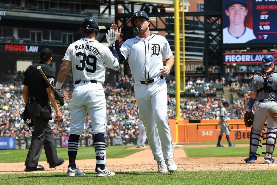 MLB: Los Angeles Dodgers at Detroit Tigers