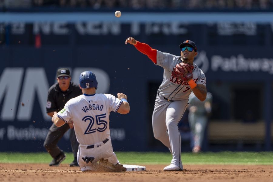 MLB: Detroit Tigers at Toronto Blue Jays