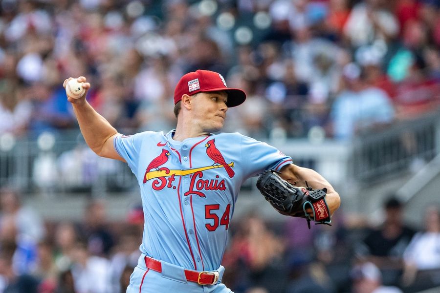 MLB: Game Two-St. Louis Cardinals at Atlanta Braves