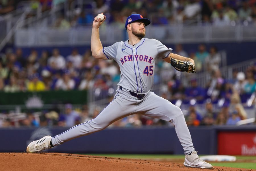 MLB: New York Mets at Miami Marlins