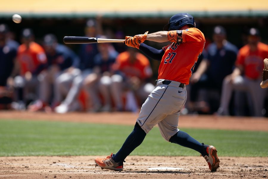 MLB: Houston Astros at Oakland Athletics