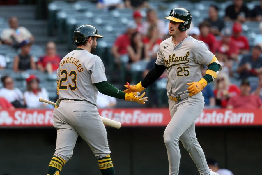 MLB: Oakland Athletics at Los Angeles Angels