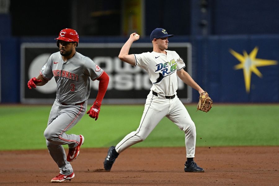 MLB: Cincinnati Reds at Tampa Bay Rays