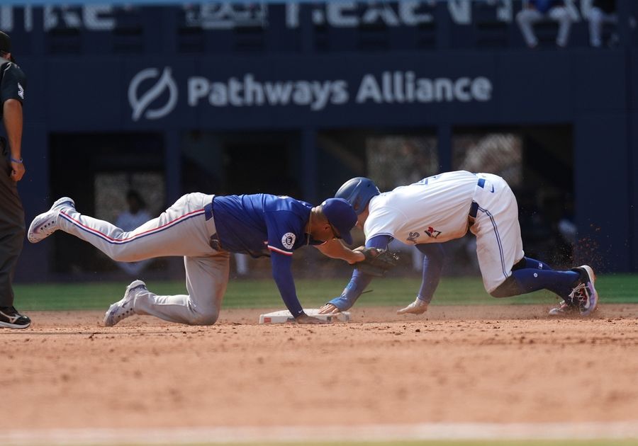 MLB: Texas Rangers at Toronto Blue Jays