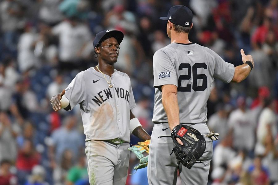 Yankees attempt to build on 6-homer outburst vs. Phillies
