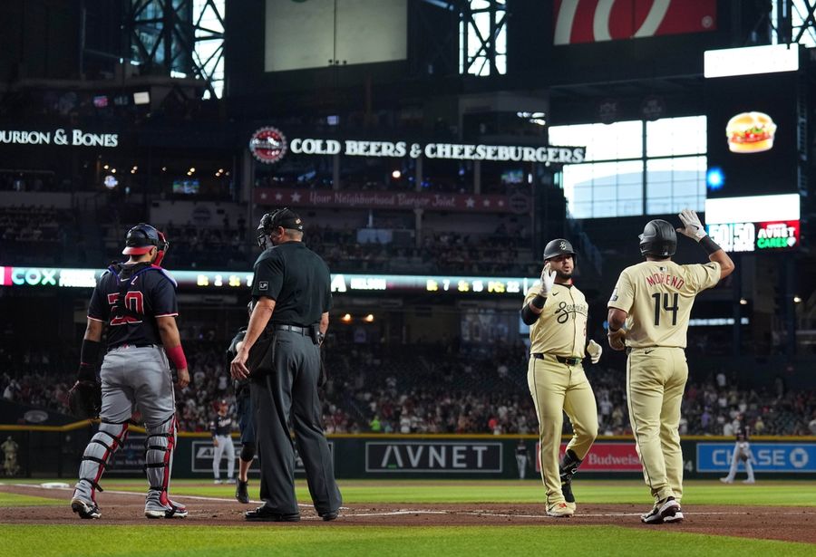 MLB: Washington Nationals at Arizona Diamondbacks