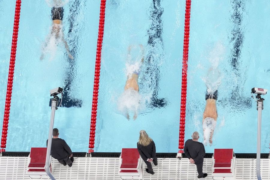 Ilya Kharun breaks meet record in 50m butterfly at U.S. Championships