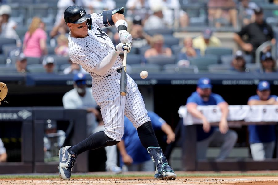 Aaron Judge logra jonrón 41 mientras los Yankees derrotan a los Azulejos
