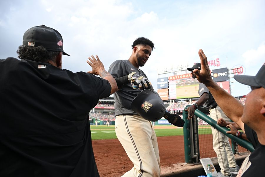 Los Nacionales intentan ganar la serie de la temporada contra los Cerveceros  