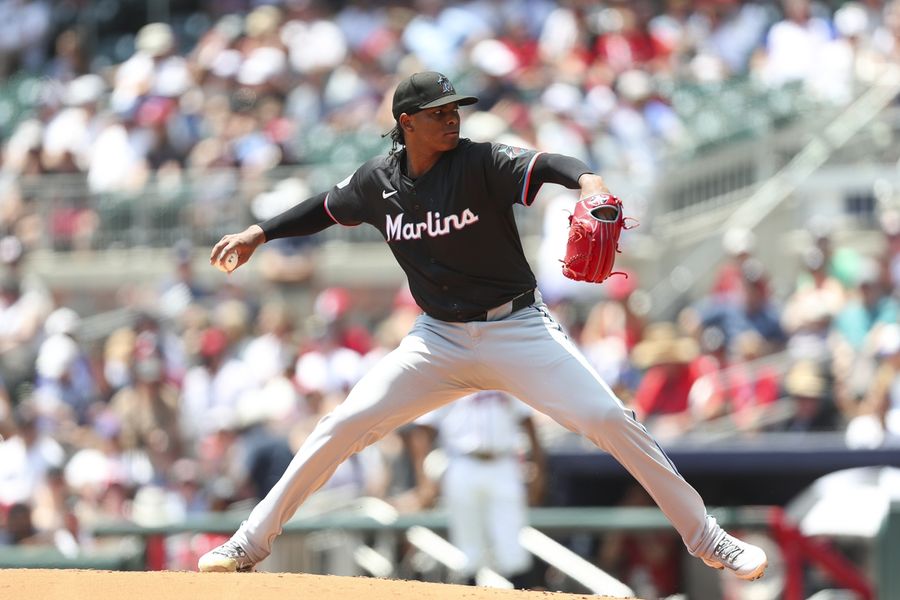 MLB: Miami Marlins at Atlanta Braves