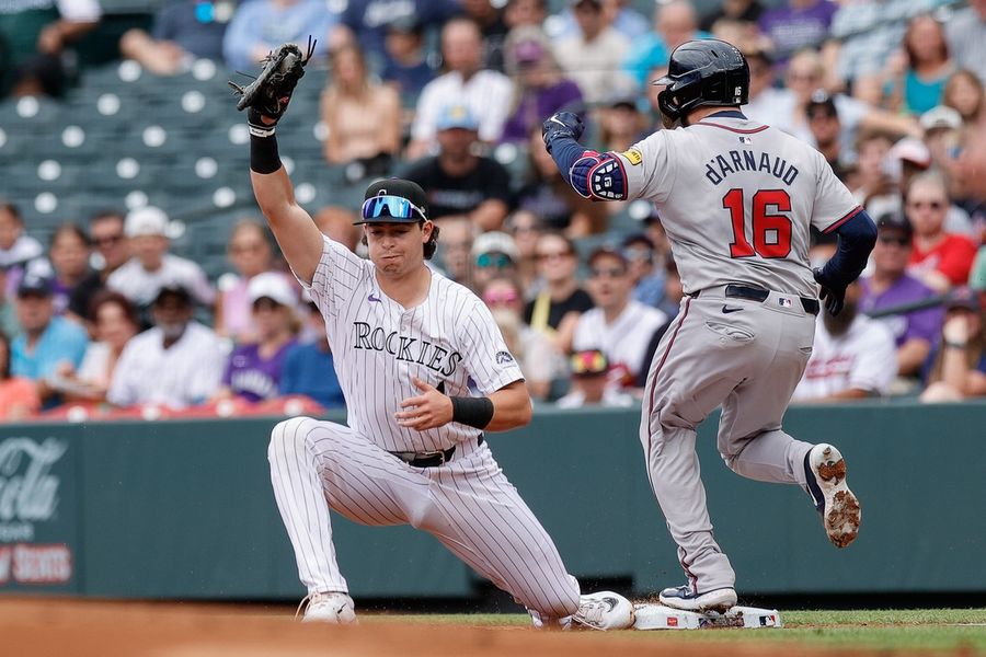 MLB: Atlanta Braves at Colorado Rockies