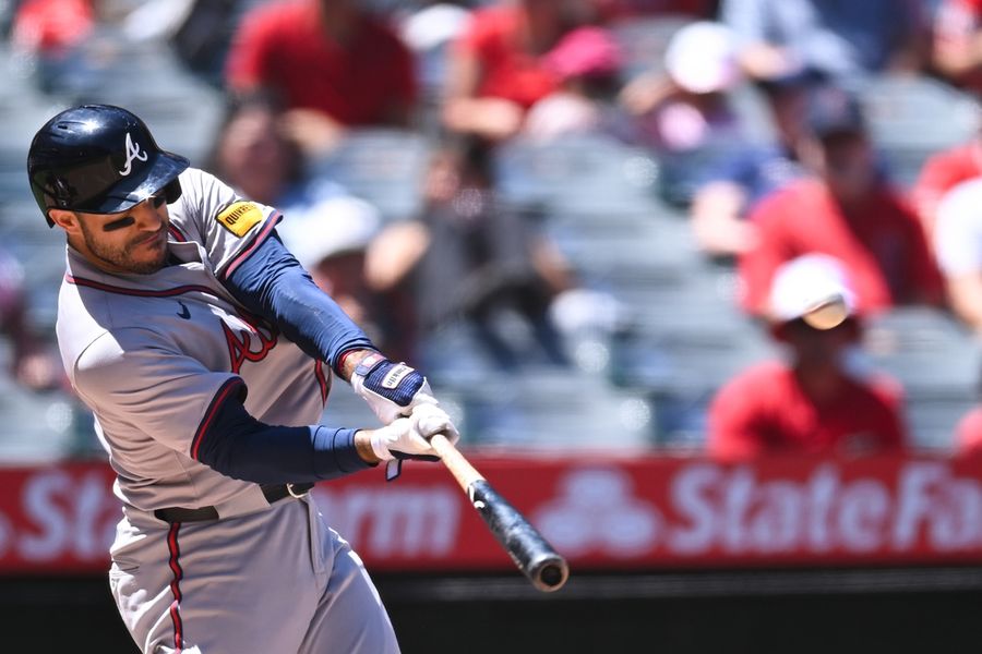 MLB: Atlanta Braves at Los Angeles Angels