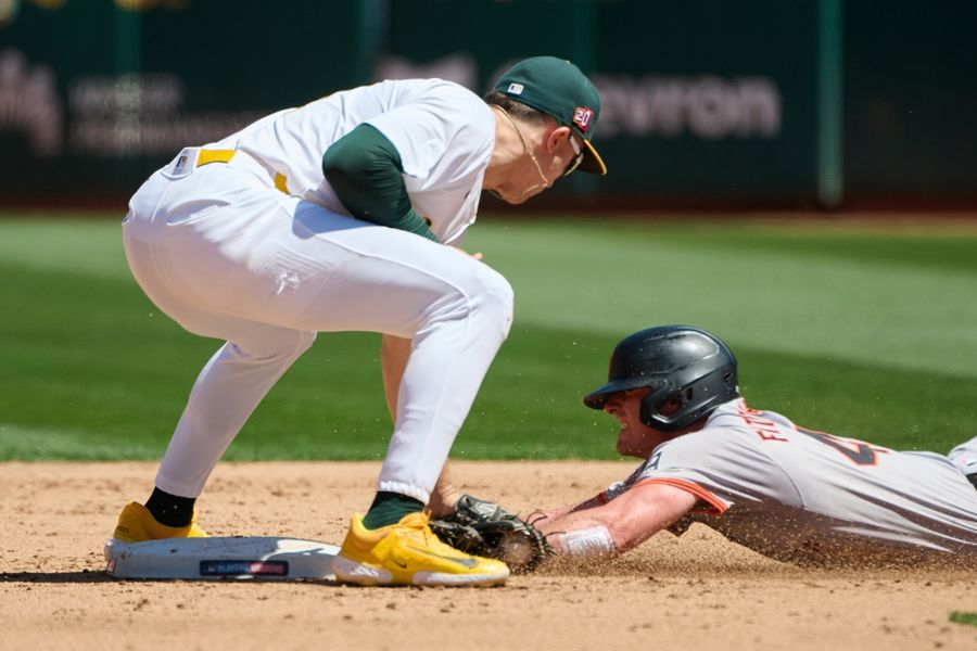 MLB: San Francisco Giants at Oakland Athletics