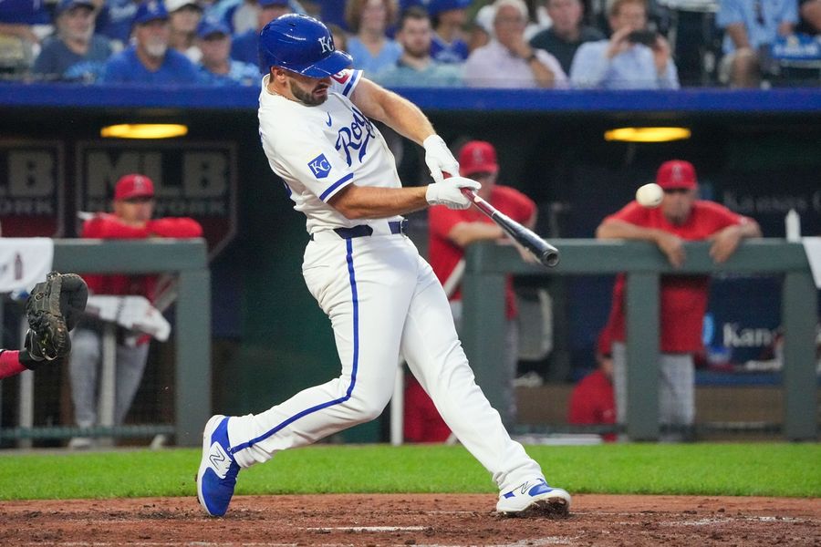 MLB: Los Angeles Angels at Kansas City Royals