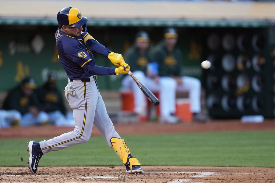 MLB: Milwaukee Brewers at Oakland Athletics