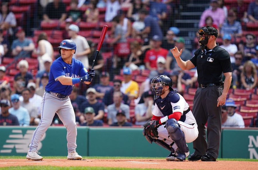 MLB: Game One-Toronto Blue Jays at Boston Red Sox