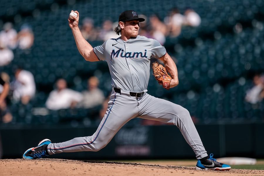 MLB: Miami Marlins at Colorado Rockies