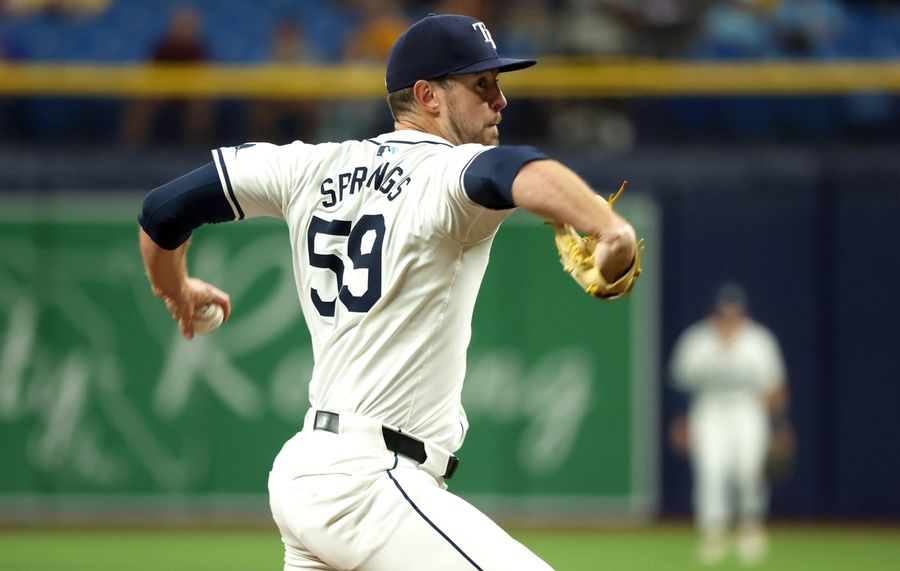 Los Rays colocan al lanzador zurdo Jeffrey Springs (codo) en la lista de lesionados por 15 días
