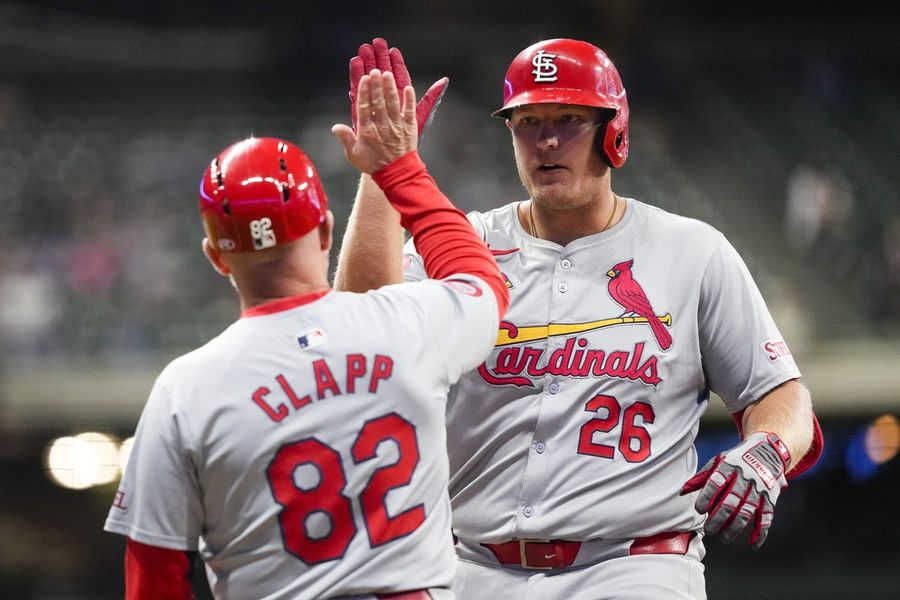 MLB: St. Louis Cardinals at Milwaukee Brewers