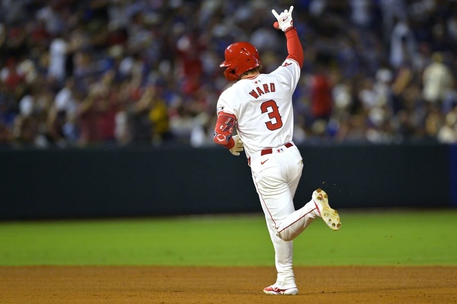 MLB: Los Angeles Dodgers at Los Angeles Angels