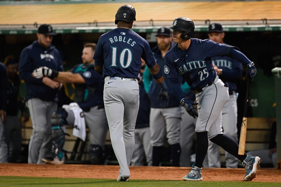 MLB: Seattle Mariners at Oakland Athletics