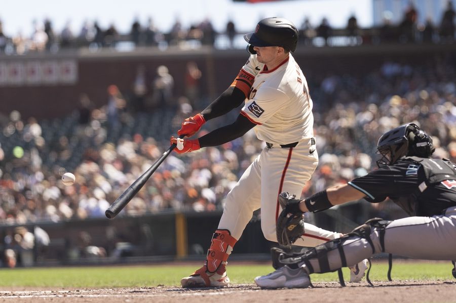Patrick Bailey supplies the offense in Giants' walk-off win over Diamondbacks