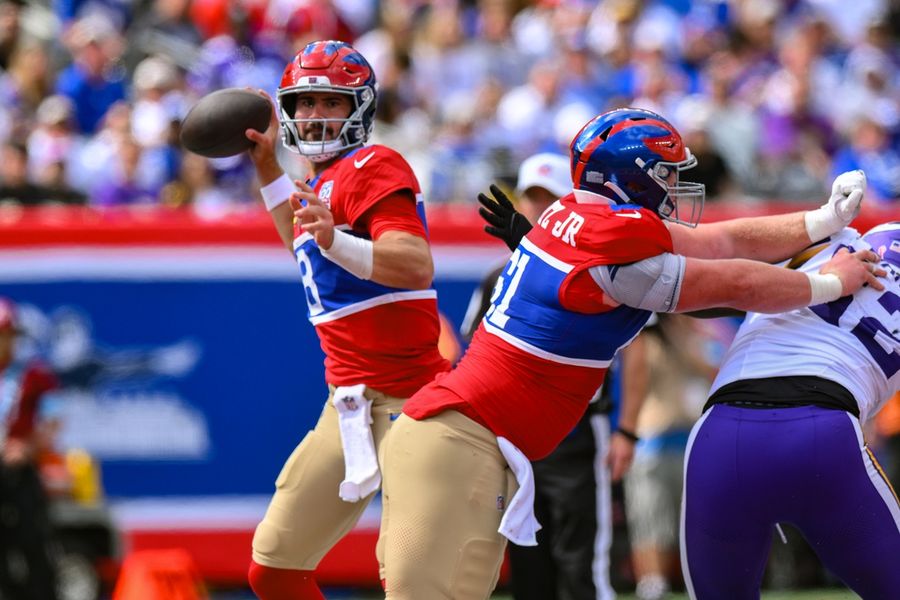 Después de un comienzo miserable, el mariscal de campo de los Giants, Daniel Jones, se enfrenta a los Commanders