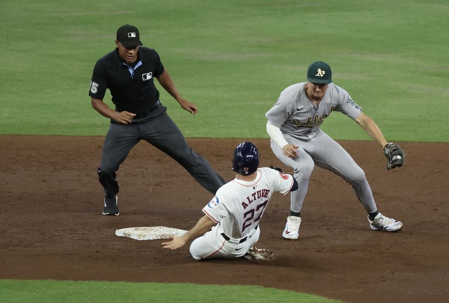 MLB: Oakland Athletics at Houston Astros