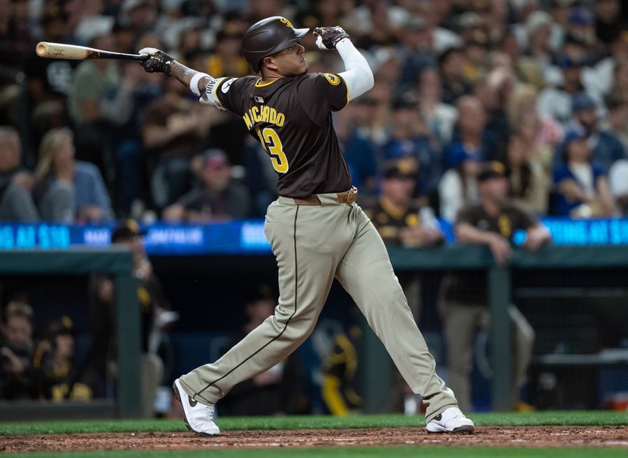 Manny Machado aims to build on record as Padres visit Mariners