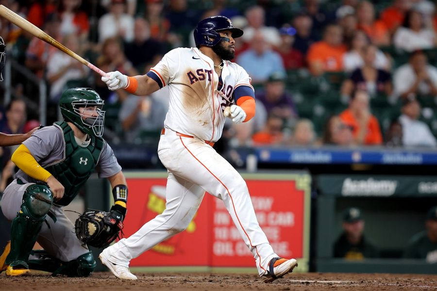 MLB: Oakland Athletics at Houston Astros