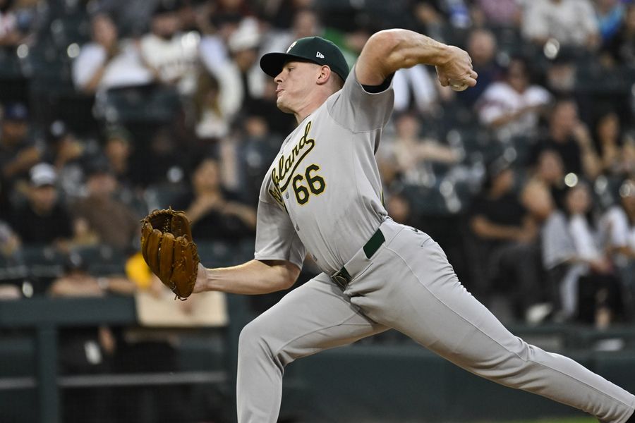 Brady Basso de los Athletics obtiene su primera victoria en la MLB mientras los White Sox pierden su 16ta consecutiva en casa