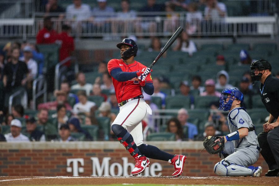 MLB: Los Angeles Dodgers at Atlanta Braves